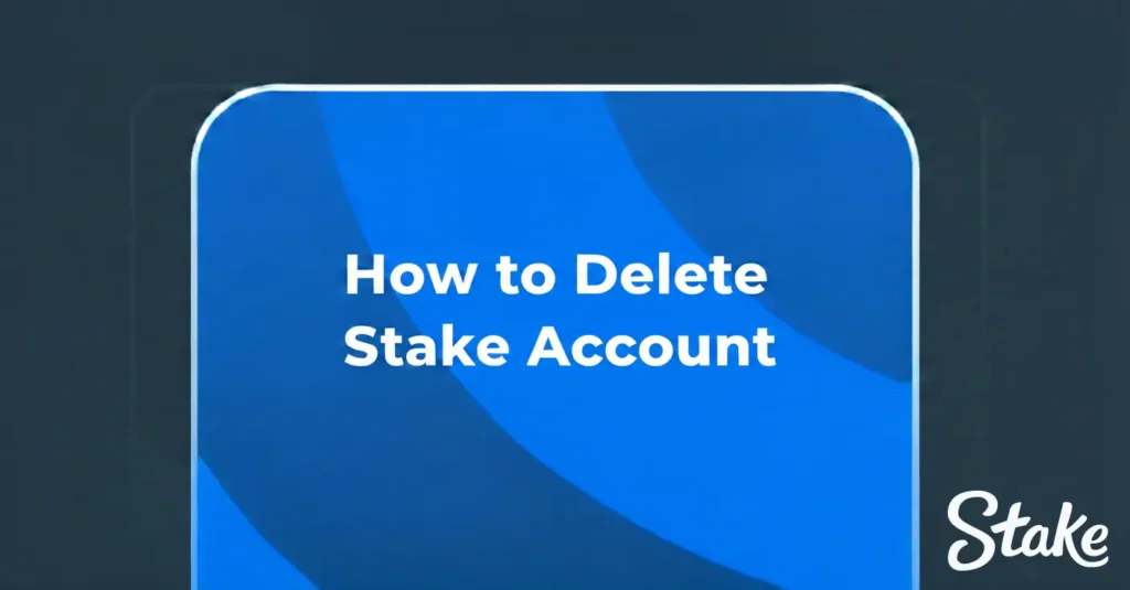 How to delete stake account