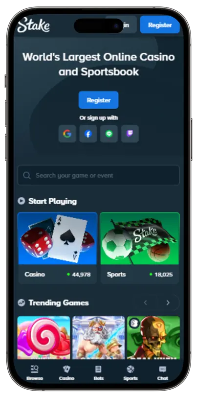 Stake Casino app