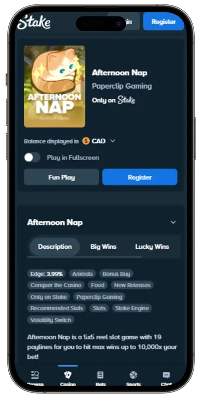 Stake app